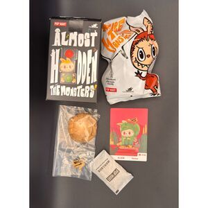 Pop Mart The Monsters Almost Hidden Cactus Figure Labubu NEW Sealed Figure
